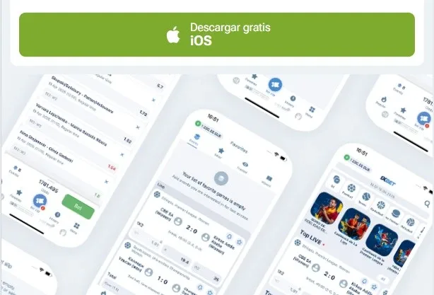 Instalación segura de 1xBet en iPhone